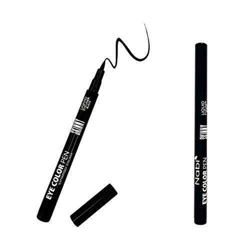 Delineador líquido negro Nabi Waterproof Skinny 2.0g