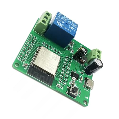 QUXVUIS ESP32-WROOM-32E ESP32 �񎟊J���ɓK���������[�M���o�͕t�� WiFiBLE ���W���[���J���{�[�h