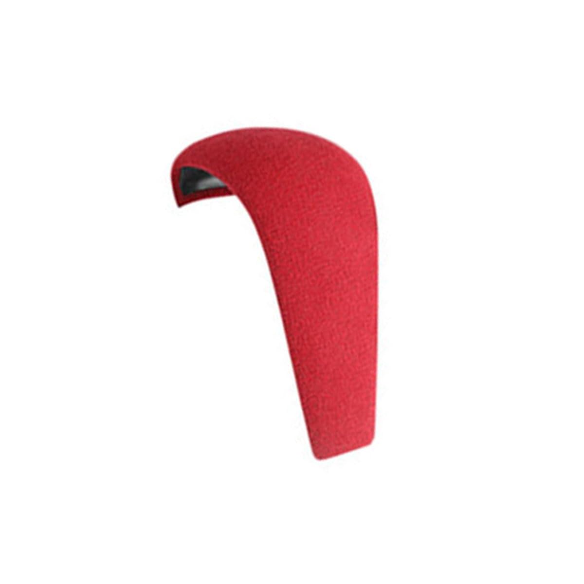Oulesh Shift Knob Cover for Mazda Axela CX-30 Mazda3 2020-2024, Gear Shift Knob Cover Lever Stick Head Trim(red)