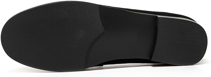 ONEENO Women's Classic Flat Suede Penny Loafer - Image 5