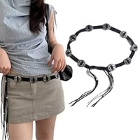 pclapora Cintura in Vita Stile Bohémien da Donna, Ornamento Per Cintura in Stile Vintage Rinascimentale, Per Ragazze E Donne, Lunghezza Regolabile E Cinturino Retrò, Per Gonna E Camicia