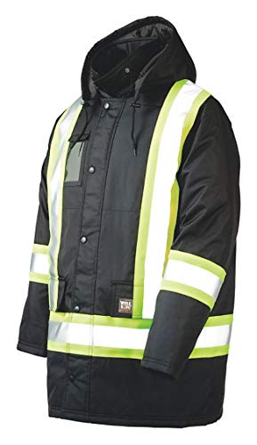 Hi-Vis Jacket, Black, XL