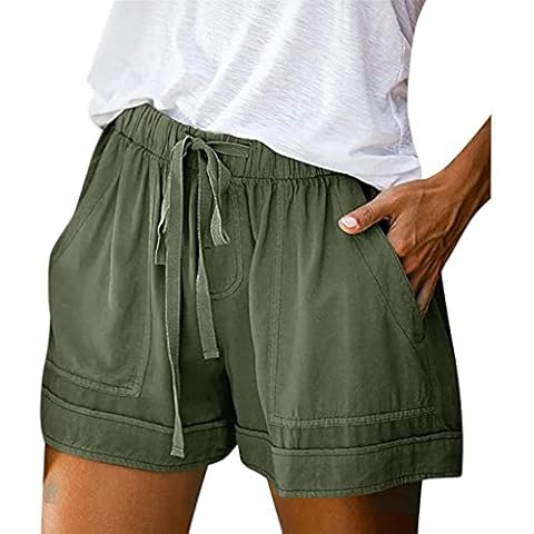 Pantalones Cortos Mujer Verano Tallas Grandes Sueltos Cover