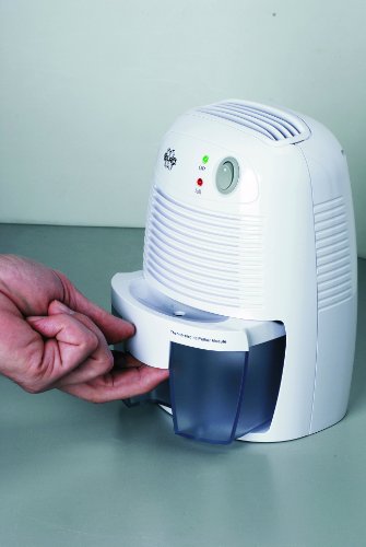 ELRO Mini- Luftentfeuchter/ 500 ml Wassertank/ (250ml pro Tag) für Zimmer, Schrank, Büro, Keller, Wandschrank, DH250-3