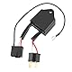 Polar Negative Switch Harness Adapter, 2 Stück LED Negative Converter Polar Negative Switch Harness Adapter Verpolt für H4