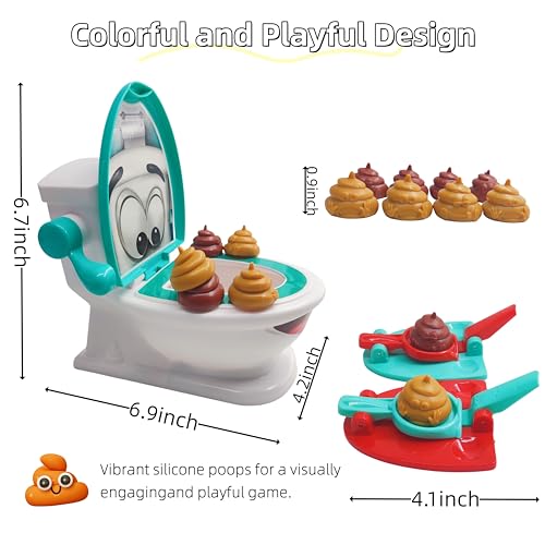 Juego de Mesa Poop Game para 4-12 Niños miniatura 3