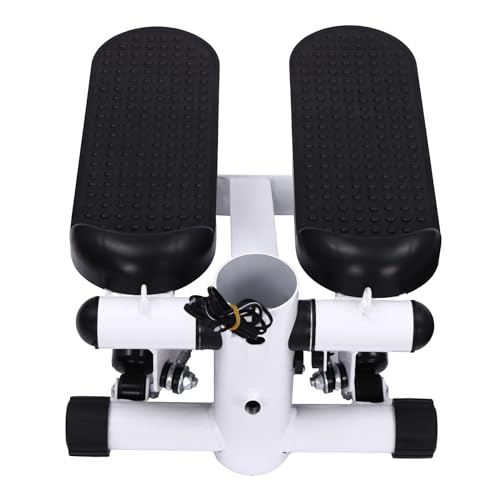Balansstepper, fitnessstepper, mini-stepper, crosstrainer voor thuis, been/armtrainer, lcd-monitor, verstelbare step-machine, belastbaar tot 150 kg, home fitness oefening - Afbeelding 5