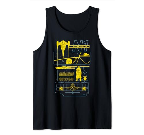 Débardeur Star Wars Din Djarin et Grogu le cadeau parfait pour partager la passion de la saga
