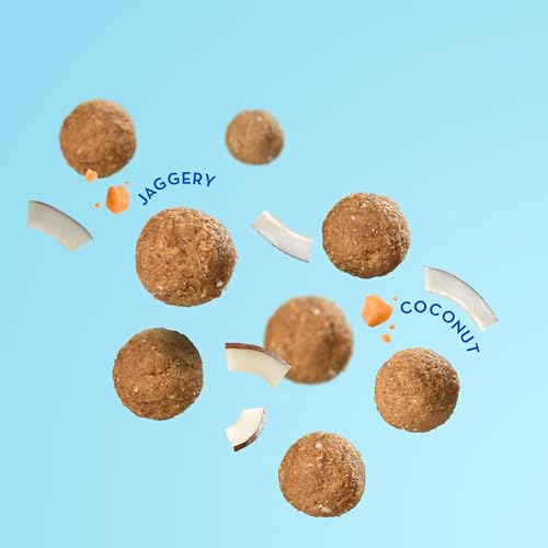 Image of GO DESi Classic Kaju Katli 200 grams & Coconut Laddu, 300 grams Combo