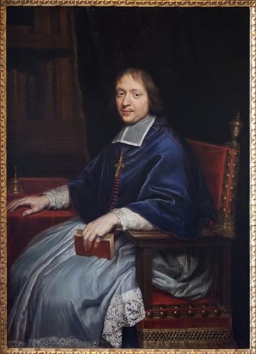 Portrait de Jacques Bénigne Bossuet par Pierre Mignard pour habiller un grand mur vide