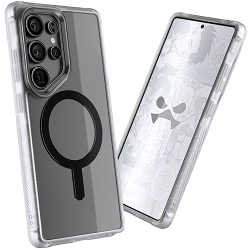 Image of Ghostek Covert S25 Ultra Clear Case MagSafe Compatible with Magnetic Ring, Slim Thin Shockproof Phone Cover Designed for 2025 Samsung Galaxy S25Ultra (6.9 inch) (Clear Matte)