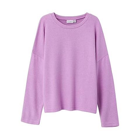 NAME IT Girl's Violet Tulle Knit Sweater Cover