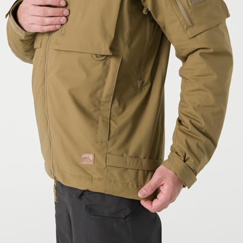 Helikon-Tex Winter Yukon Herren Tactical Jacke - Robuste Bushcraft Winterjacke - Climashield Isolierung - 8 Taschen (DE/NL/SE/PL, Alphanumerisch, M, Regular, Regular, Taiga Green)