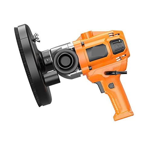 Lijadora de Pared, Amoladora de hormigón de alta potencia Juntas de empalme de pisos de pared Amoladora de bloques de cemento Máquina pulidora eléctrica multifunción,Recolección Eficiente de Polvo