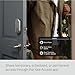 Yale Approach Smart Wi-Fi Deadbolt Retrofit Smart Lock, Unlimited Virtual Keys, App Remote Control, Keyless Entry - Silver
