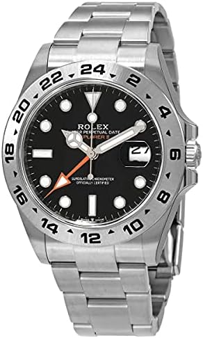 Rolex Explorer II Automatic Chronometer Black Dial Men's Watch 22...
