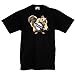 Produktbild kid Volvo Scrat Ice Age Logo Jungen Kinder Children Car Auto Tee Black White Red Blue Grey Short Sleeves Present T-Shirts Shirt Bekleidung Christmas (3-4 years/104, Black)