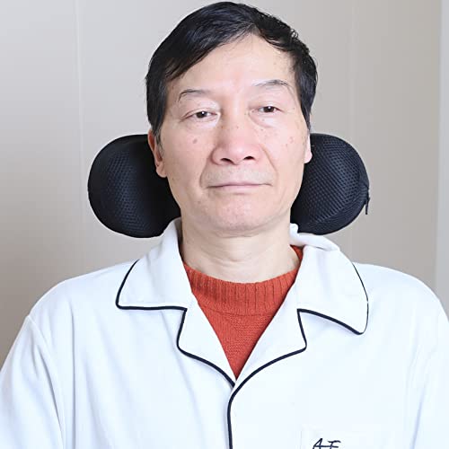 Cojín ajustable para reposacabezas de silla de ruedas: cómodo soporte para la cabeza y el cuello para una mayor comodidad de la silla de ruedas