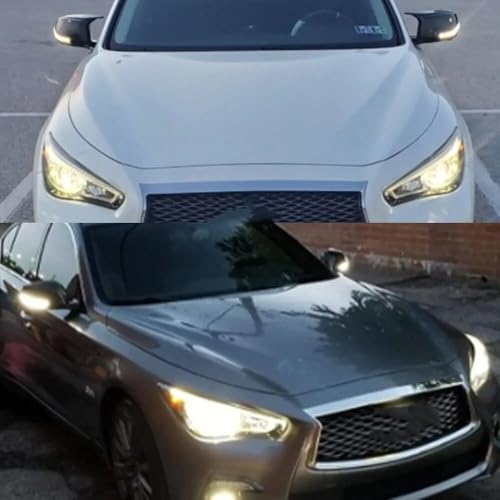 Antibrouillard à LED Infiniti Q50 design haut de gamme et clignotants dynamiques