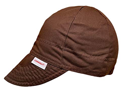 Comeaux Caps Welding Cap Reversible Solid Brown (7 3/8)