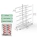 CAFIEDR Bälle Home Schools Display Rack Kommerzielle Halbgymnastikball-Halterwagen, Schwarz Gold Weiß 7-Tiers Balance Ball Trainer Storage Rack, Heavy Duty Fitness Gym (White 122x40x155cm)