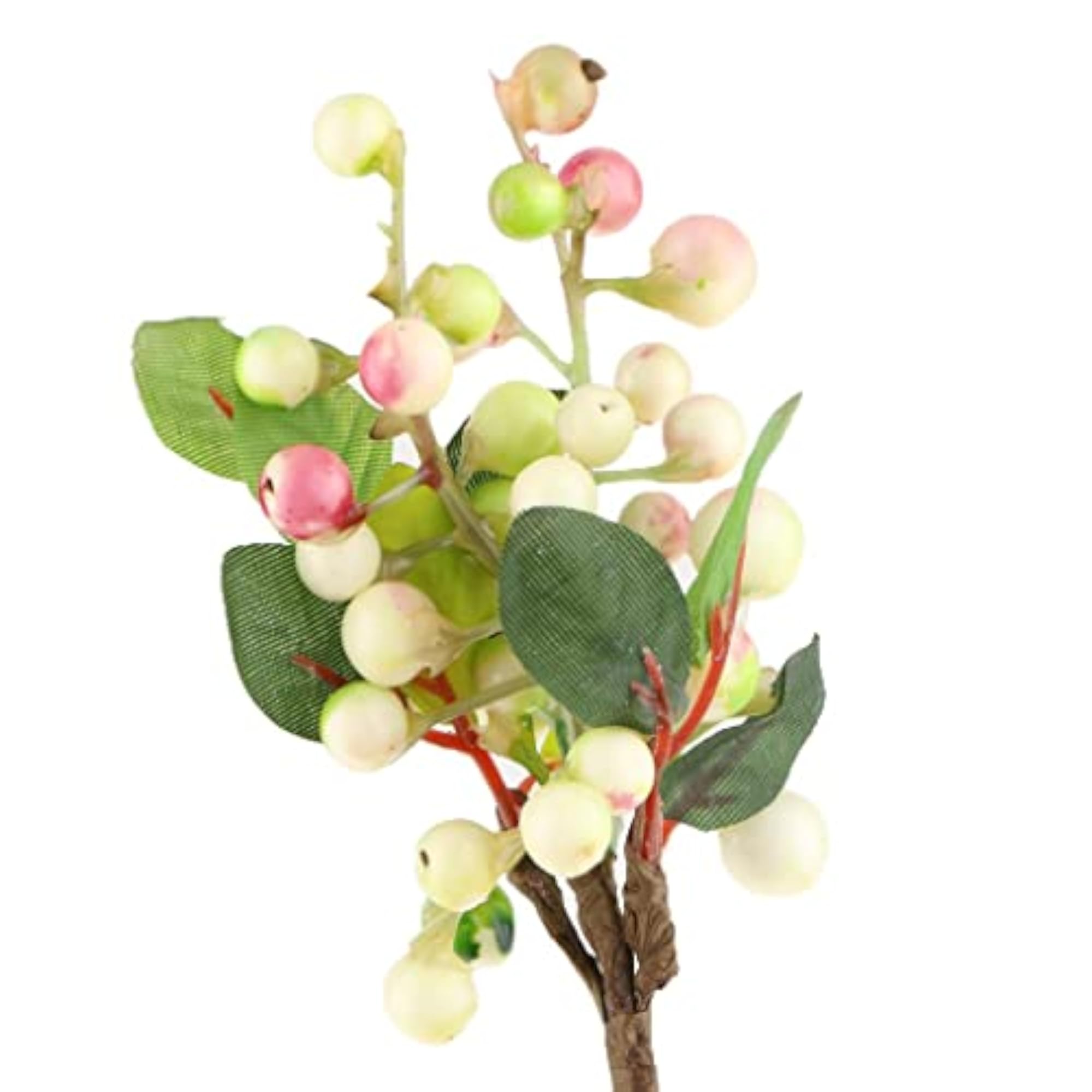 Plastic Artificial Fake Plant Fruit Berries Branches Decor