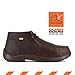Frye Supply Men's Safety-Crafted Utility Moc Composite Toe EH Work Boot Dark Brown - FR40701