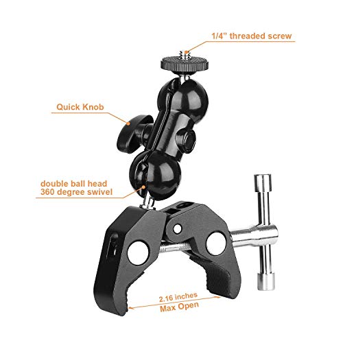 3-In-1 Zoom Recorder Tripod,Clamp Mount Stand Accessory Kit For Zoom Recorder H6 H5 H4N H2N H1N,Tascam Recorder Dr-40 Dr-05 Dr-22Wl Dr-44Wl Dr-100Mkiii - Acetaken #TOP6