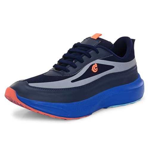 Image of Centrino Casual Sneakers for Men | Shoes for Man Stylish | Lightweight Lace-Up Canvas Shoes with Cushioned Insole | Breathable Comfortable Walking Shoes | Anti-Skid Sole | Mens Shoes for Office Outings (6832)