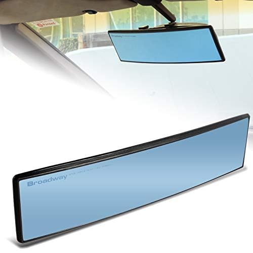 BroadWay Blue Mirror 270mm Wide Inside View Mirror (DYT-BW-147)