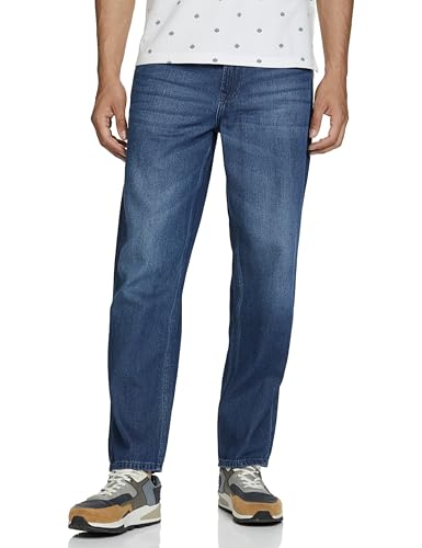 Image of Spykar Men's Mid Rise Regular Jeans