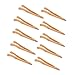 20 szt. bambusowe szczypce kuchenne, szczypce do tostów, szczypce bambusowe, małe szczypce bambusowe, szczypce kuchenne, szczypce do herbaty, szczypce do chleba, herbaty, szczypce do boczków itd