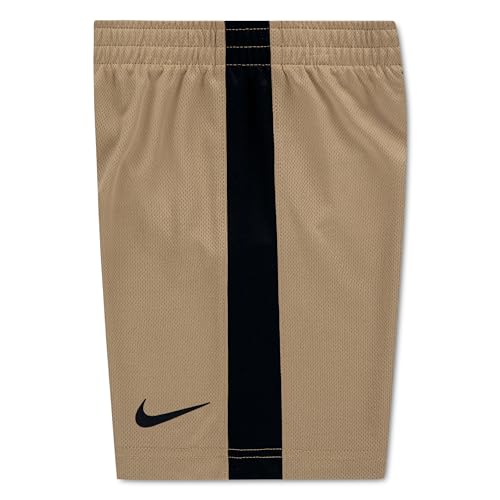 Image of Nike Boys' Dri-FIT Swoosh Logo T-Shirt and Mesh Shorts 2-Piece Outfit Set