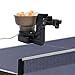 DCEHKR Automatic Table Tennis Robot 36W Tennis-Ball-Machine Automatic Table Tennis Robot with 2 Wheels Drive Ping Pong Table Tennis Robot Ping Pong Training Machine/US Stock