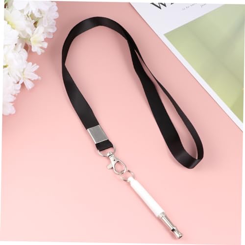 Dog training whistle with lanyard