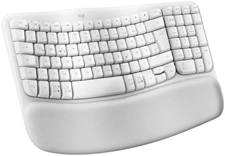 Logitech Wave Keys — šoninis vaizdas