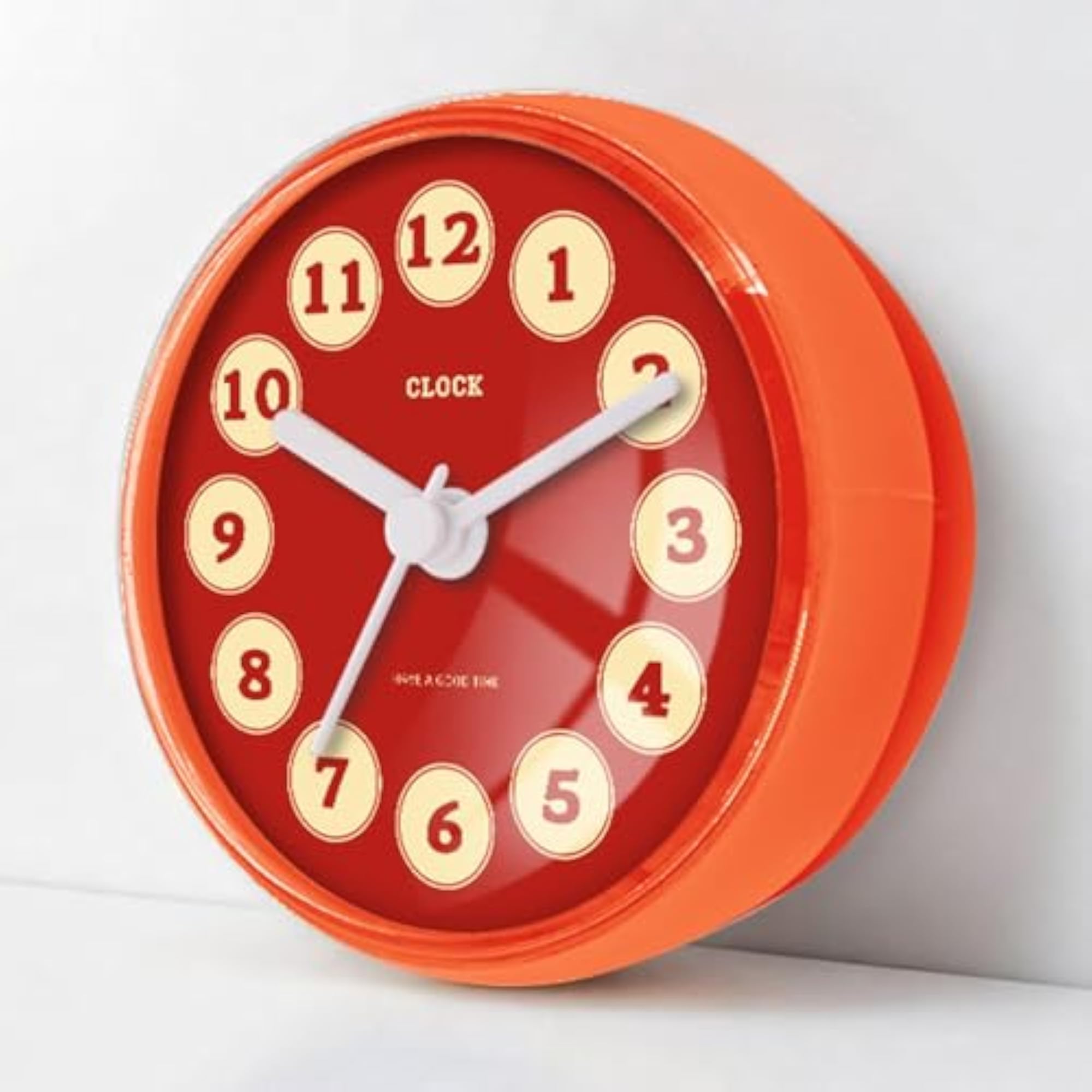Shower Wall Clock Waterproof Bathroom Shower Clock