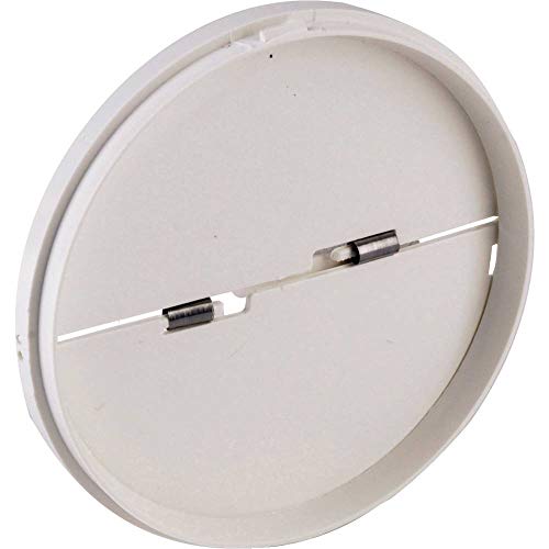 Preisvergleich Produktbild Wallair N40818 Rückstauklappe Passend für Rohr-Durchmesser: 12.5 cm Weiß