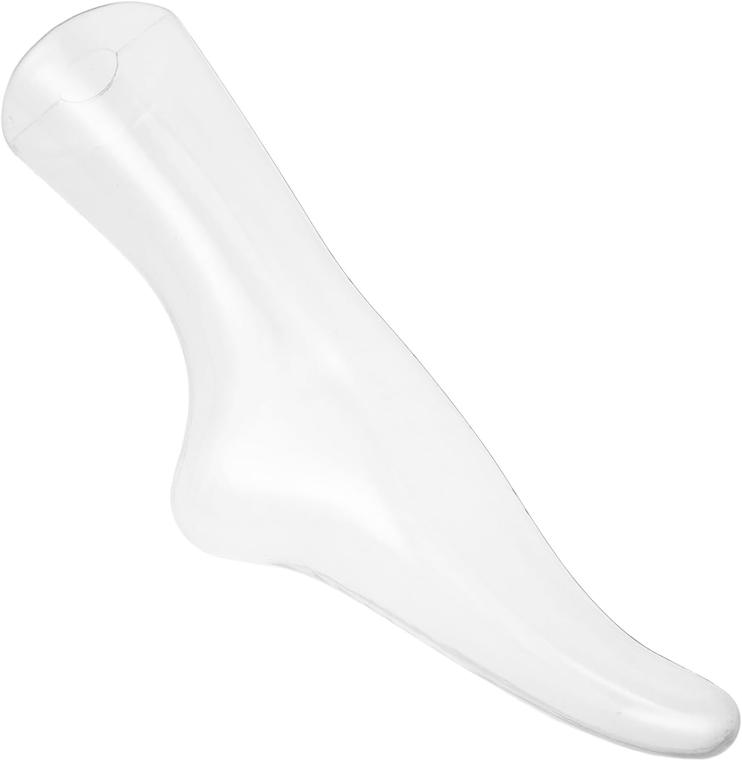 Cabilock Upside down Foot Mannequin for Sock Display, Stocking Stand Toe up Design, Inverted Foot Showcase Model for Anklets and Shoes in Retail and Home Use