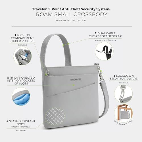 Image of Travelon Anti-Theft Roam Small Crossbody