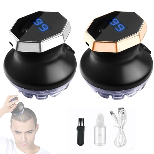 Tondeuse rasoir tête chauve homme automatique à coupe 360 degrés maximale précision