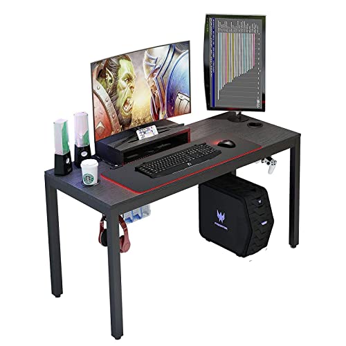 Need Gaming Table Black Gaming Desk with RGB LED...