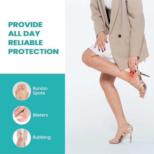 Promifun Blasenpflaster Mixpack - Hydrokolloid-Pflaster für Blasen an den Fersen, 28 Stück Vorteilspack