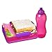 Sistema Lunch Pack with Snack Attack Duo and Twist 'N' Sip Bottle, Multicolor