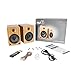 Kanto YU6BAMBOO Powered Bookshelf Speakers with Bluetooth and Phono Preamp | Pair | Bamboo
