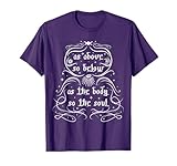 As Above So Below - Wiccan Pagan Moon Sun Eye Women Men T-Shirt