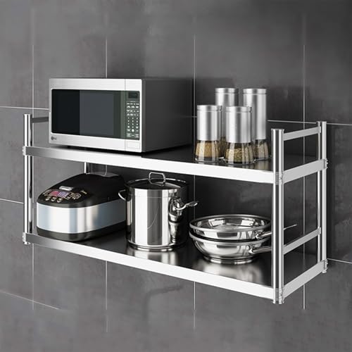 Étagère murale rack de rangement de cuisine lourd et facile à nettoyer