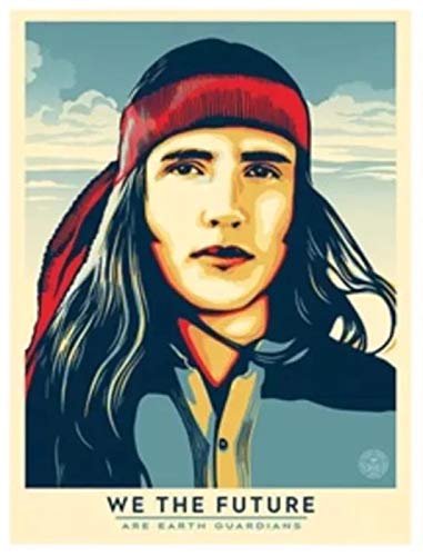 Shepard Fairey(Obey) - We The Future -Are Earth Guardians - SIGNÉ- ORIGINAL POSTER Cover