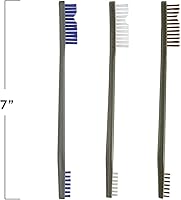 Vista 4 de Otis Technology Cepillos AP de nailon/azul/bronce (selecciona tu estilo)