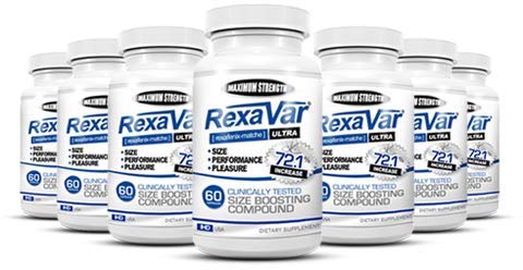 RexaVar - Male Enhancement Supplement - 420 Capsules - 7 Month Supply